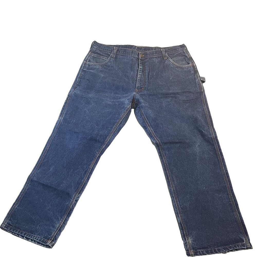 Key FR Mens Carpenter Blue Jeans Size 44X32 Work Denim Fire Resistant HRC2 ALTER